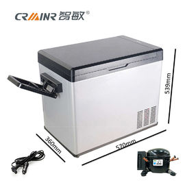 Anti - Vibration Mini Car Refrigerator , 50L Portable Mini Fridge For Camping