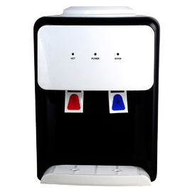Dispenser Air Hitam Dan Putih Tekan Mini Desktop Dengan PP Plastik Lengkap