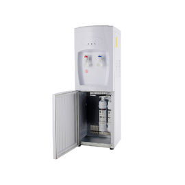 Titik Dispenser Air Filter POU Vertikal Penggunaan Water Purifier Cooler ABS Dan Cold Rolled Steel Housing 3 Filter